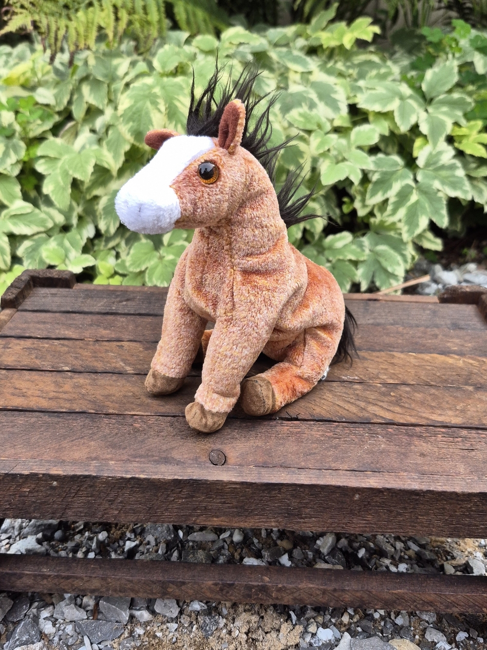 Vintage 2000 Ty Beanie Baby Oats the Horse - No Hang Tag - Excellent Condition